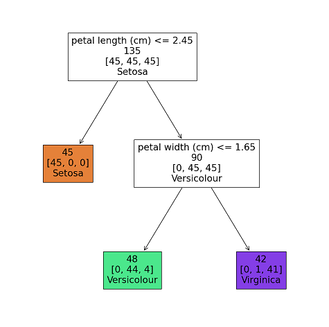 Decision tree classifier